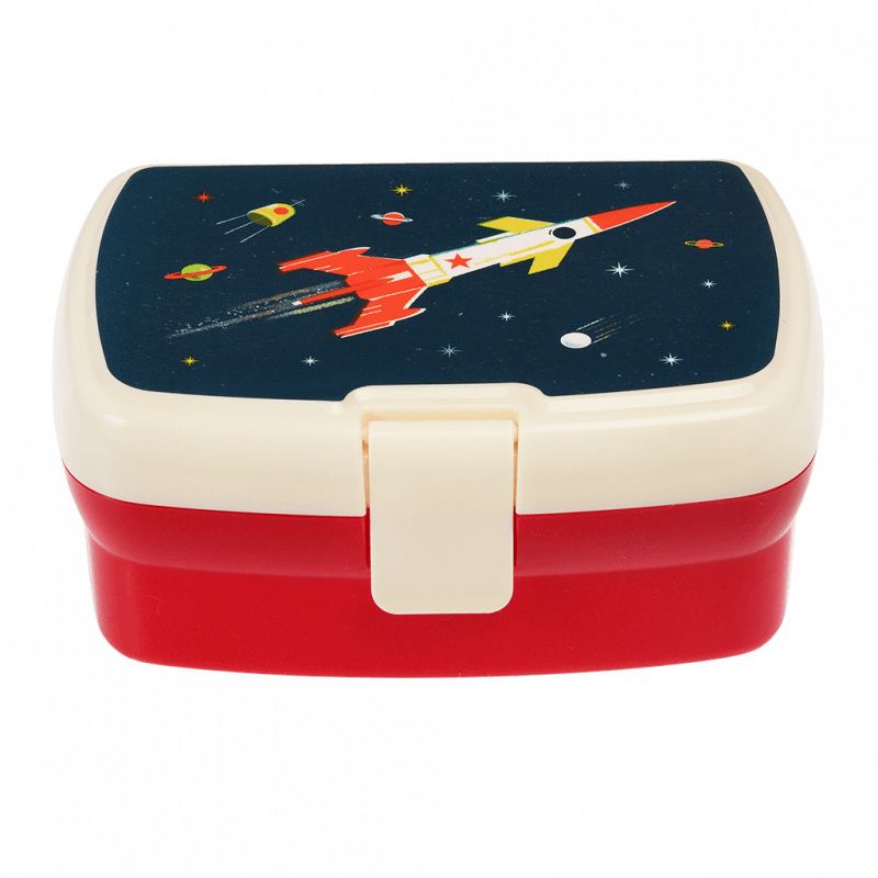 Rex London Lunchbox z Tacką Kosmos Śniadaniówka Snackbox Pudełko