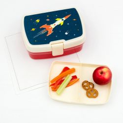 Rex London Lunchbox z Tacką Kosmos Śniadaniówka Snackbox Pudełko