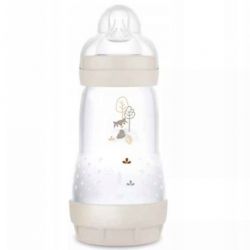 Mam Baby Butelka ANTYKOLKOWA Planet Love 260 ml + Smoczek 2m+