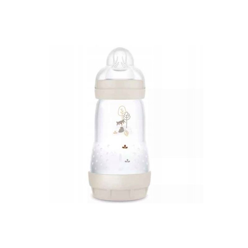 Mam Baby Butelka ANTYKOLKOWA Planet Love 260 ml + Smoczek 2m+