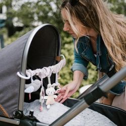 BabyOno GRZECHOTKA Zabawka Edukacyjna Zawieszka do Wózka i Fotelika NATURE