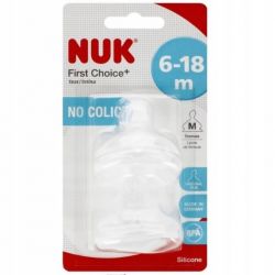 Nuk SMOCZEK do Butelki FC+ SILIKONOWY 6-18m M First Choice+...