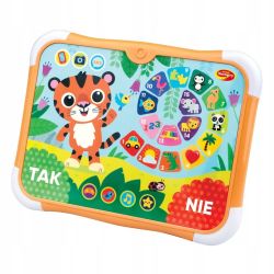 Dumel TABLET ZAGADKI TYGRYSKA Interaktywna Zabawka Edukacyjna...