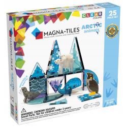 MAGNA-TILES Klocki Magnetyczne Arctic Animals Zwierzęta 25 el...