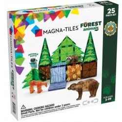 MAGNA-TILES Klocki Magnetyczne Forest Animals 25 elementy...