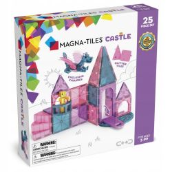 MAGNA-TILES Klocki Magnetyczne Zamek 25 elementów Konstrukcyjne